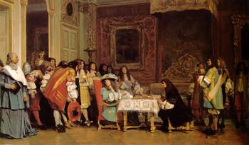 Jean-Leon Gerome : Louis XIV and Moliere